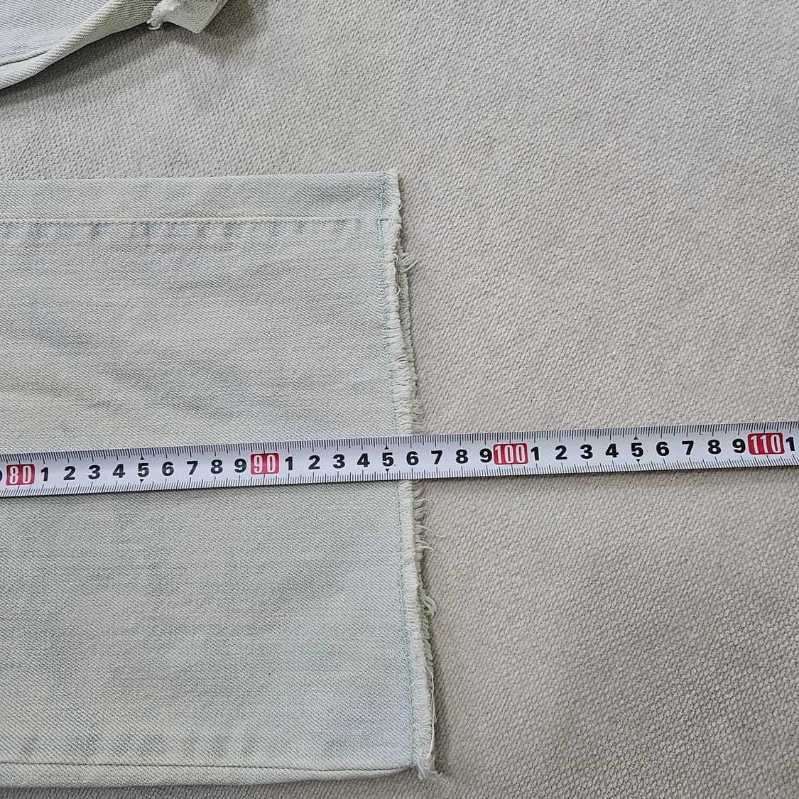 70-96 질스튜어트 와이드 데님 팬츠 0406Y 상품이미지8