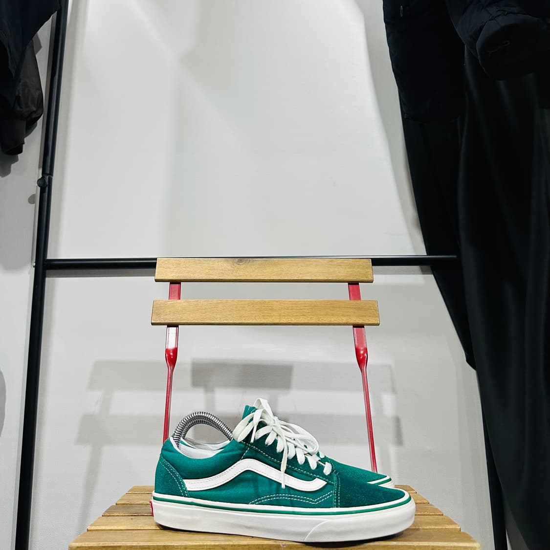 270) 반스 운동화 남성 남자 신발 올드스쿨 그린 스웨이드 상품이미지1