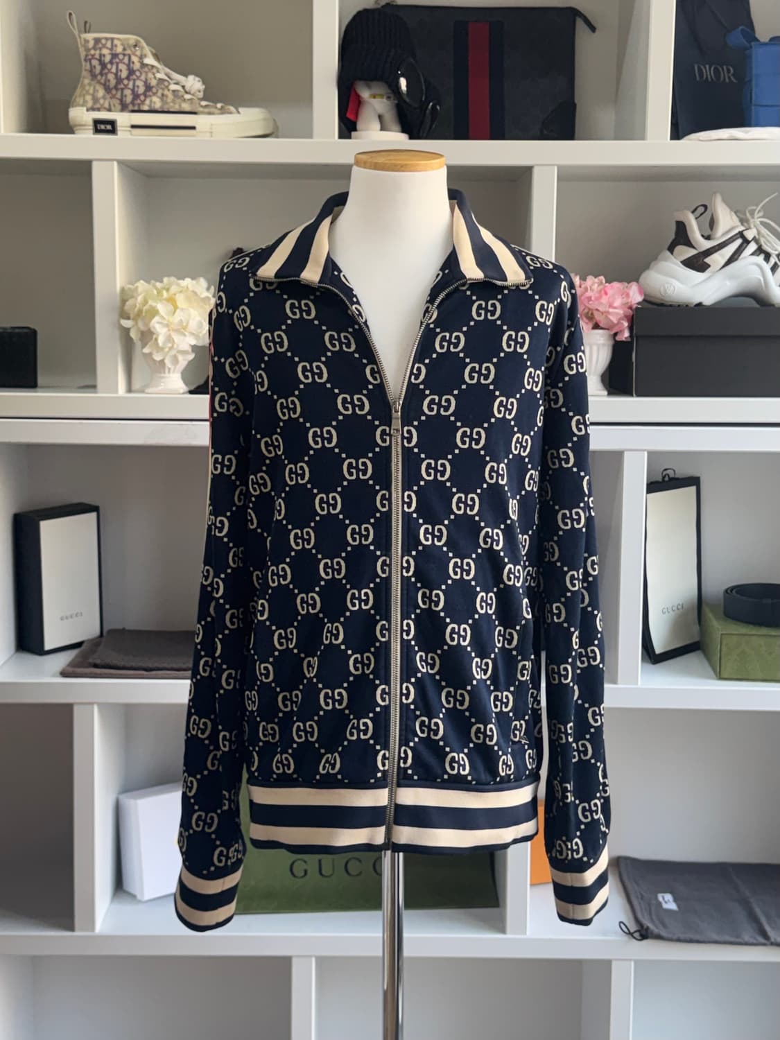 구찌 gg 트레이닝 집업 상품이미지1