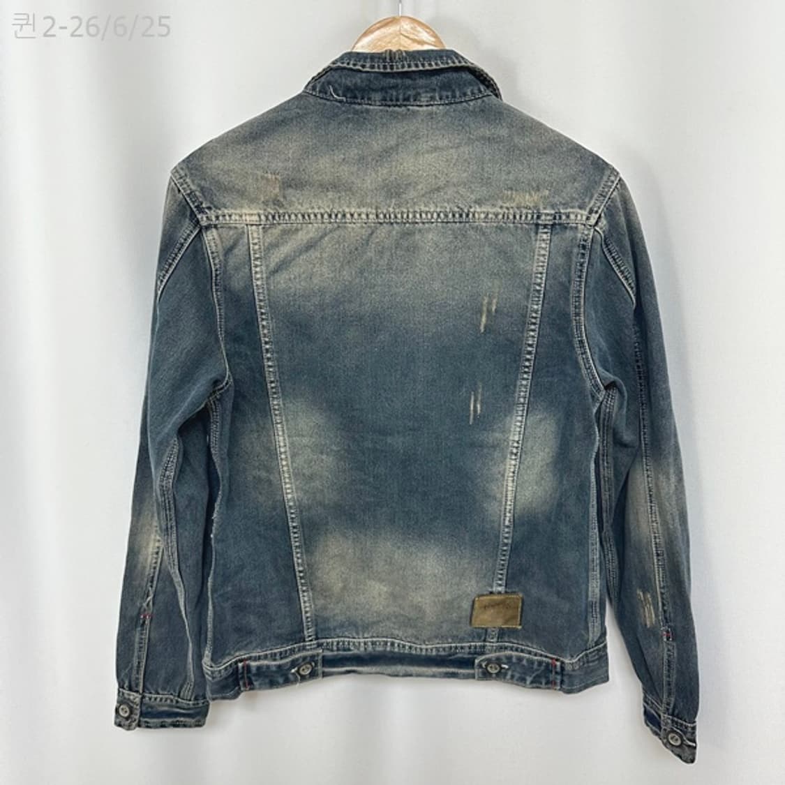 NEWJEANS 남자 데님 집업자켓 ONE SIZE 상품이미지8