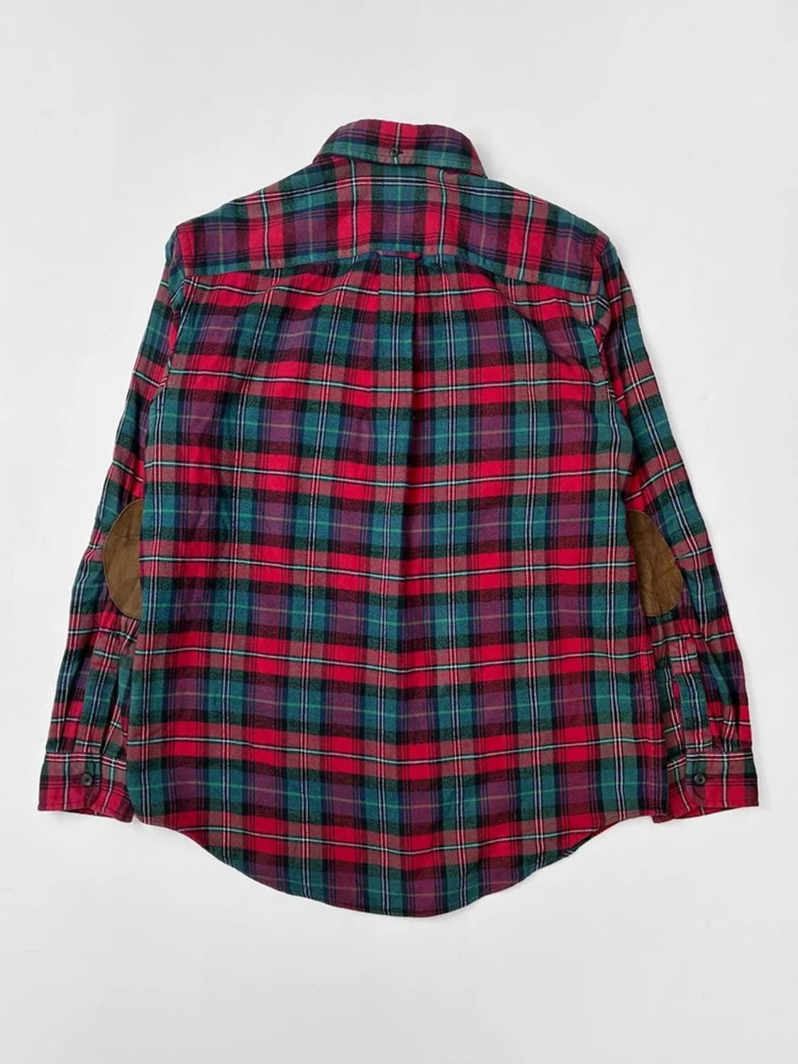 폴로 랄프로렌 00s 엘보 패치 타탄체크 남방 PN5413 상품이미지4