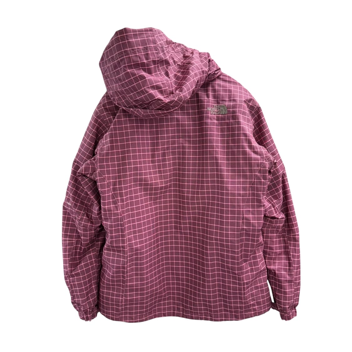 [L] 노스페이스 우먼 핑크 체크 점퍼 상품이미지4