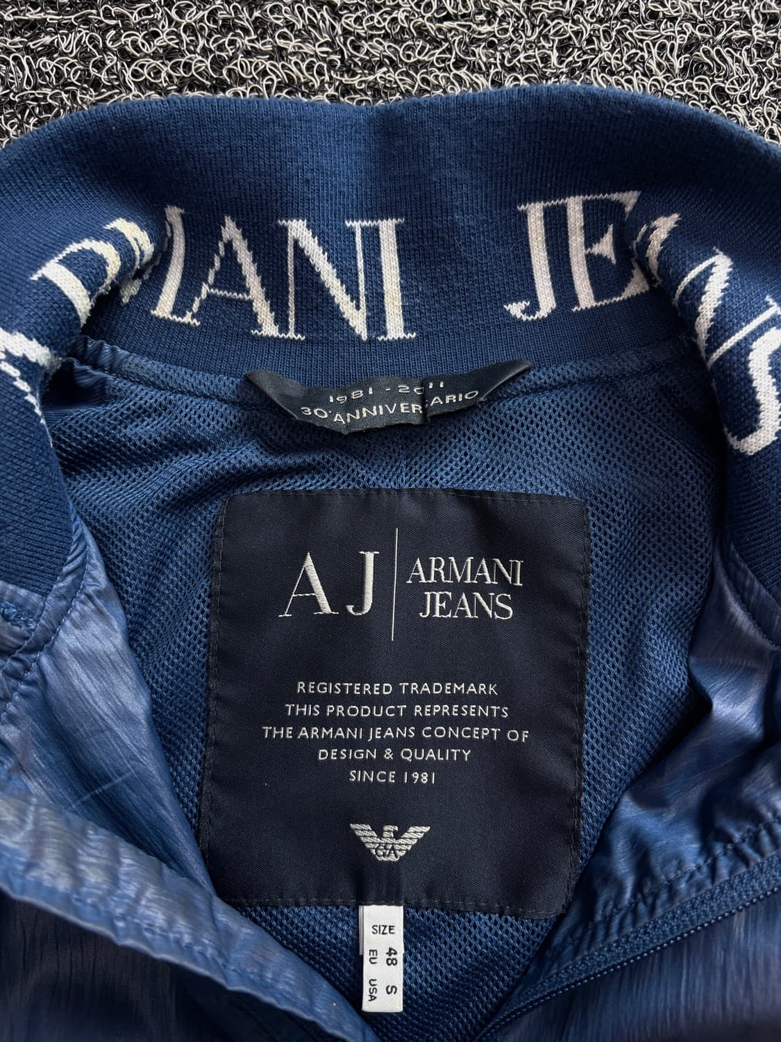 90s 아르마니 아카이브 봄버 자켓 3570  상품이미지4