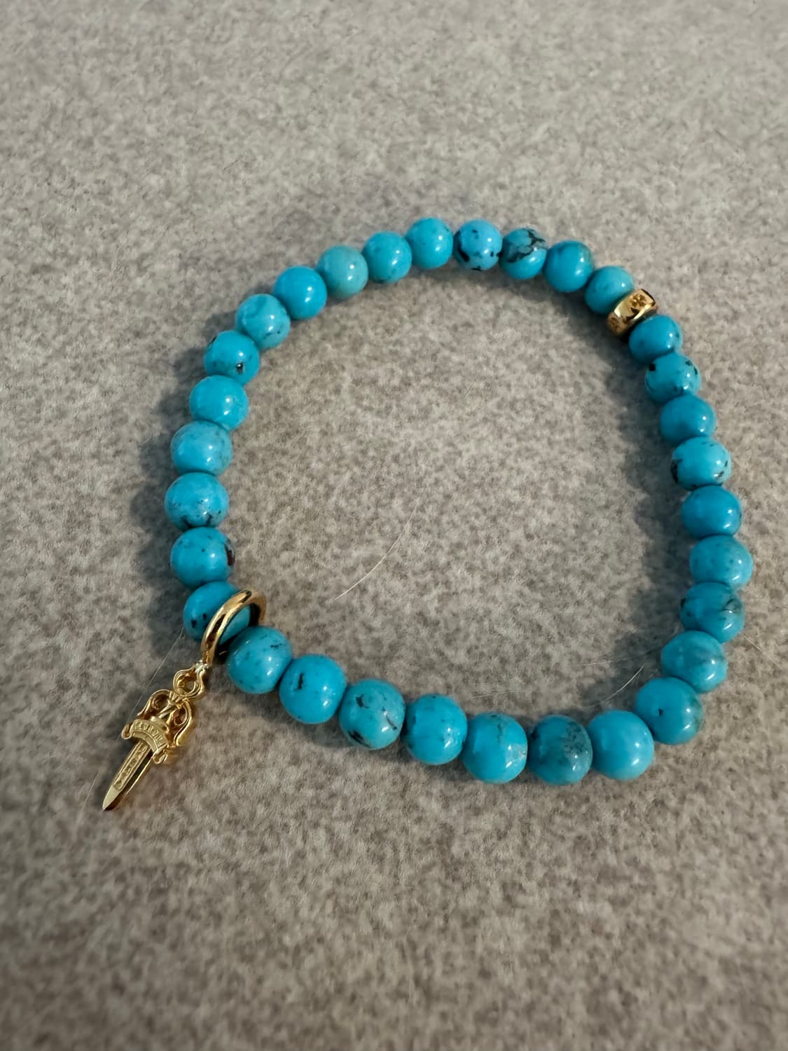 크롬하츠 22k 대거참 비즈팔찌 상품이미지1