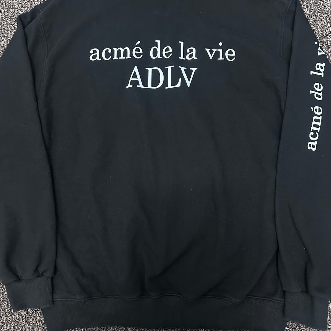 아크메드라비 ADLV 도넛 후드티 블랙 110(2XL) 상품이미지7