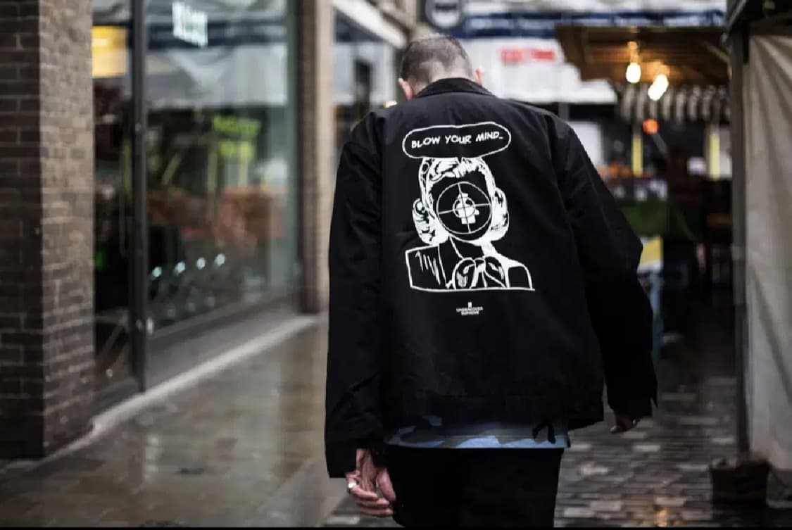 18ss 슈프림 x 언더커버 퍼블릭 에너미 워크자켓 상품이미지3