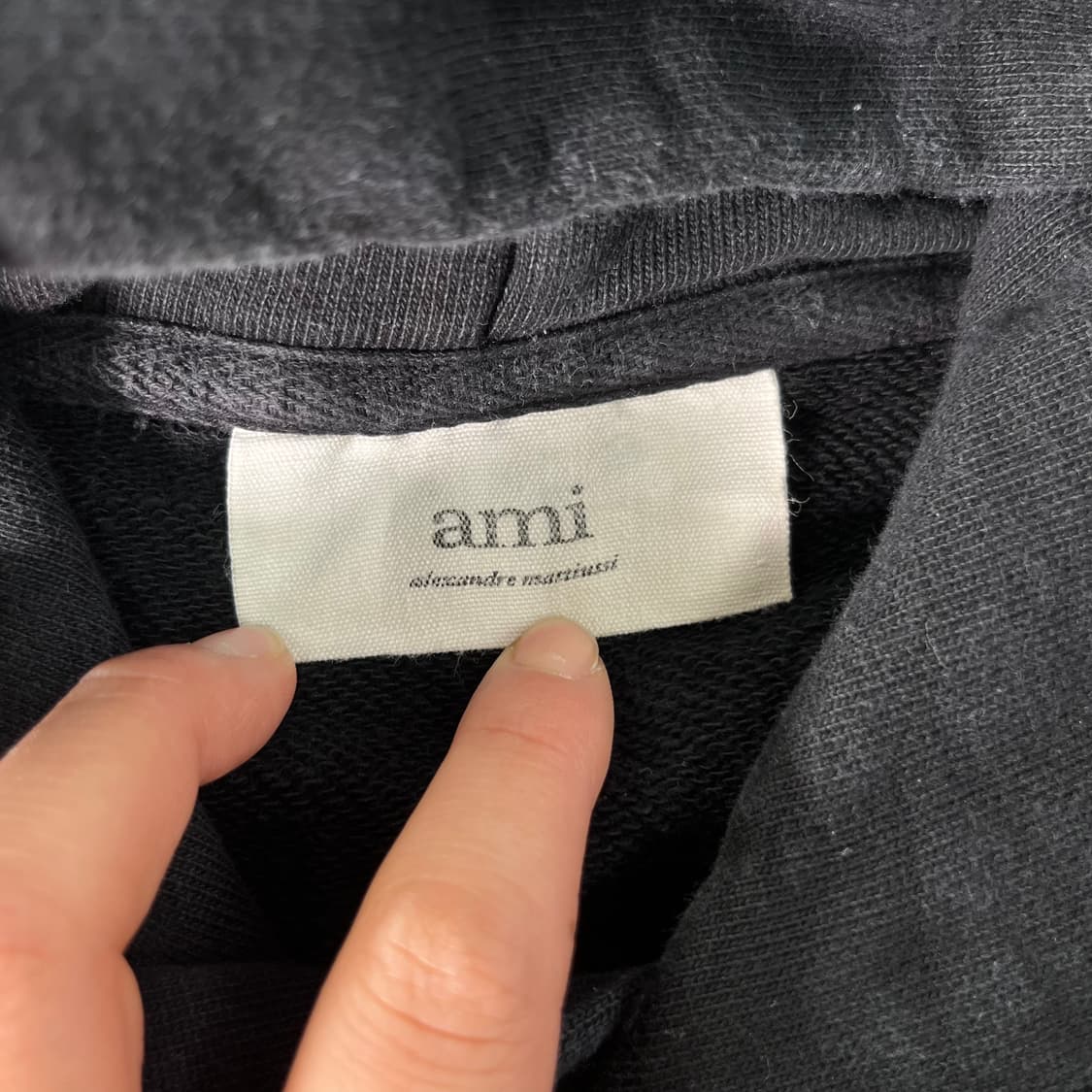 100 아미 빅로고 후드티 상품이미지3