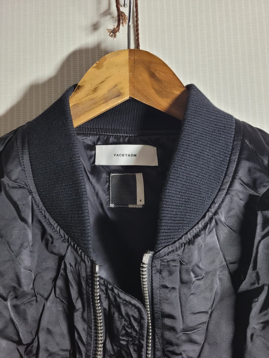 파세타즘 주름가공 봄버 자켓 상품이미지6