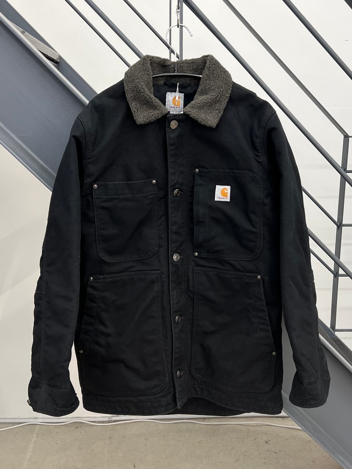 칼하트 풀스윙 초어코트 블랙 상품이미지1