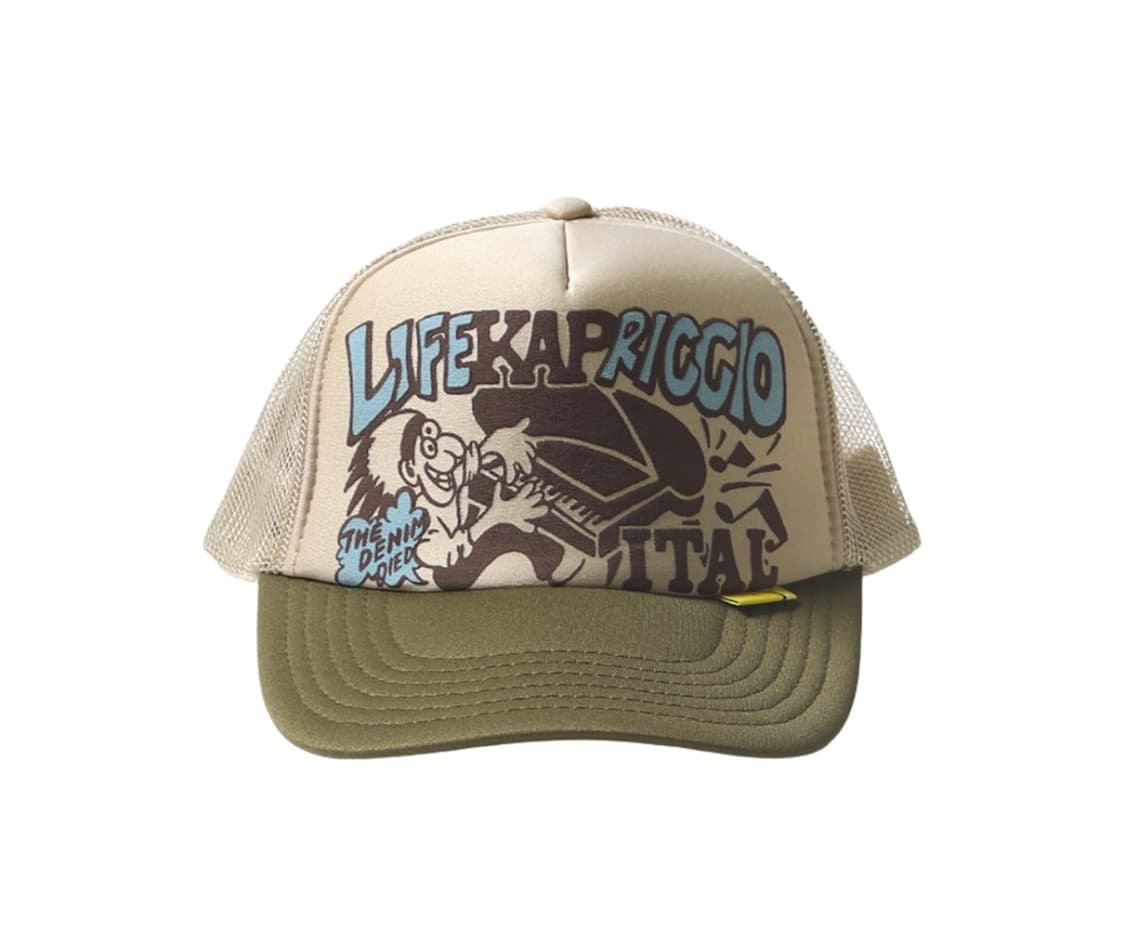 캐피탈 트러커 캡 다크그린(새상품) 상품이미지1