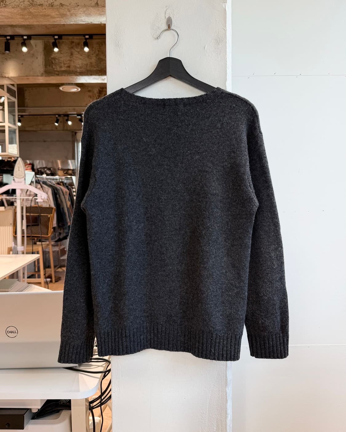 폴로 랄프로렌 차콜 블렌드 도그 인터샤 니트 상품이미지7