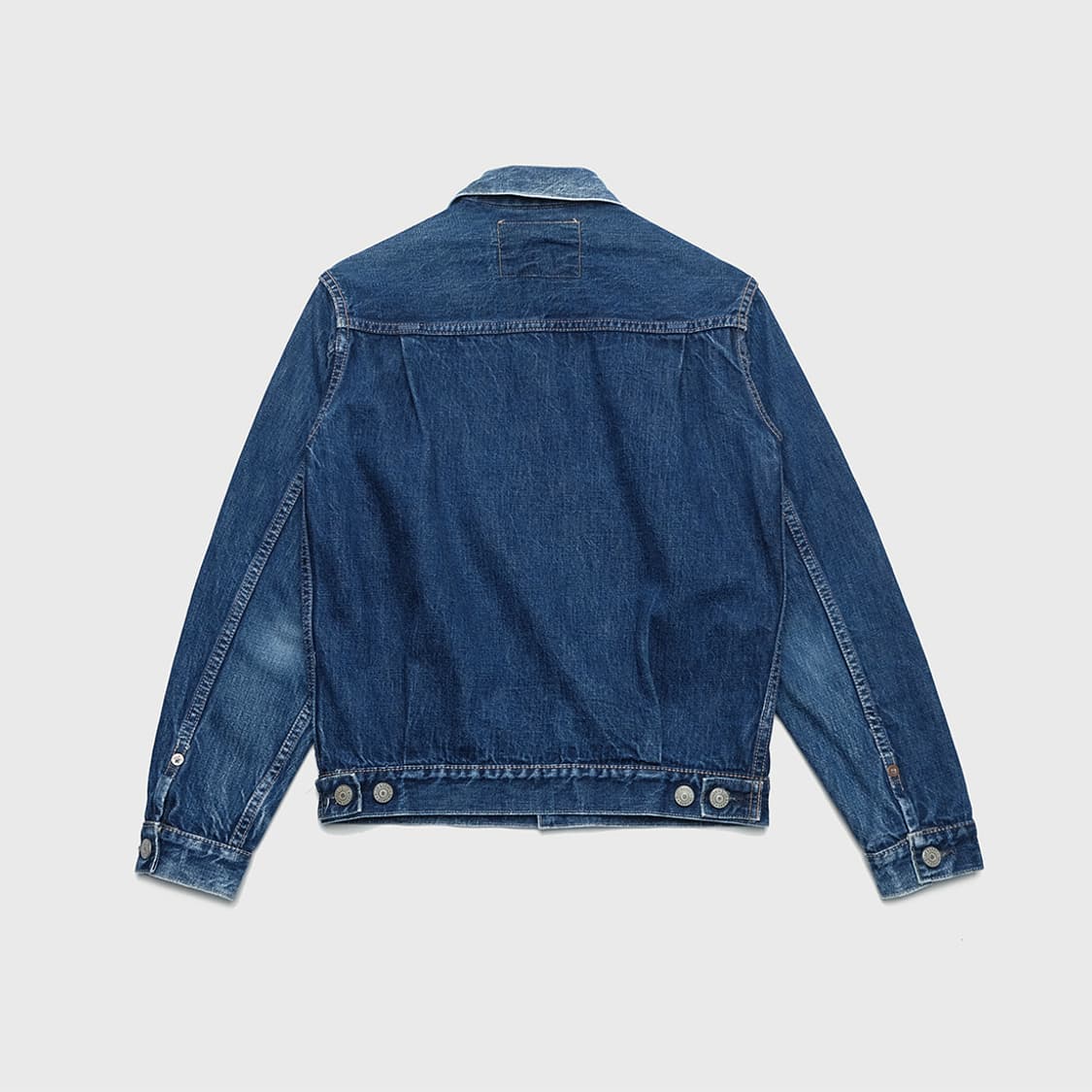 X BEAMS PLUS BLUE & GRAY 2nd trucker  상품이미지8