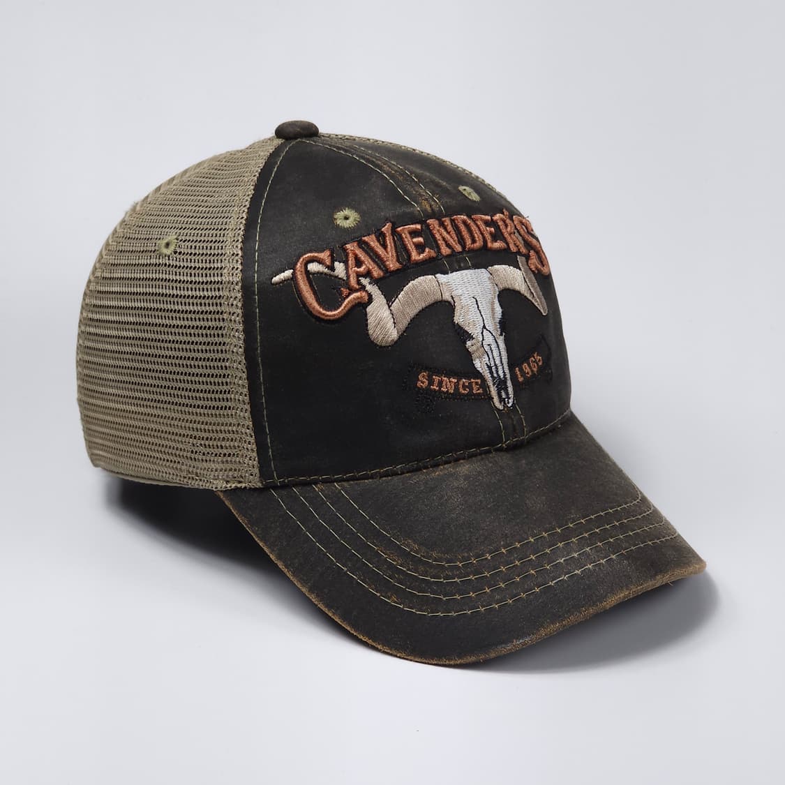 Cavender's 웨스턴 웨어 아메리칸 빈티지 메쉬 볼캡 모자 상품이미지3