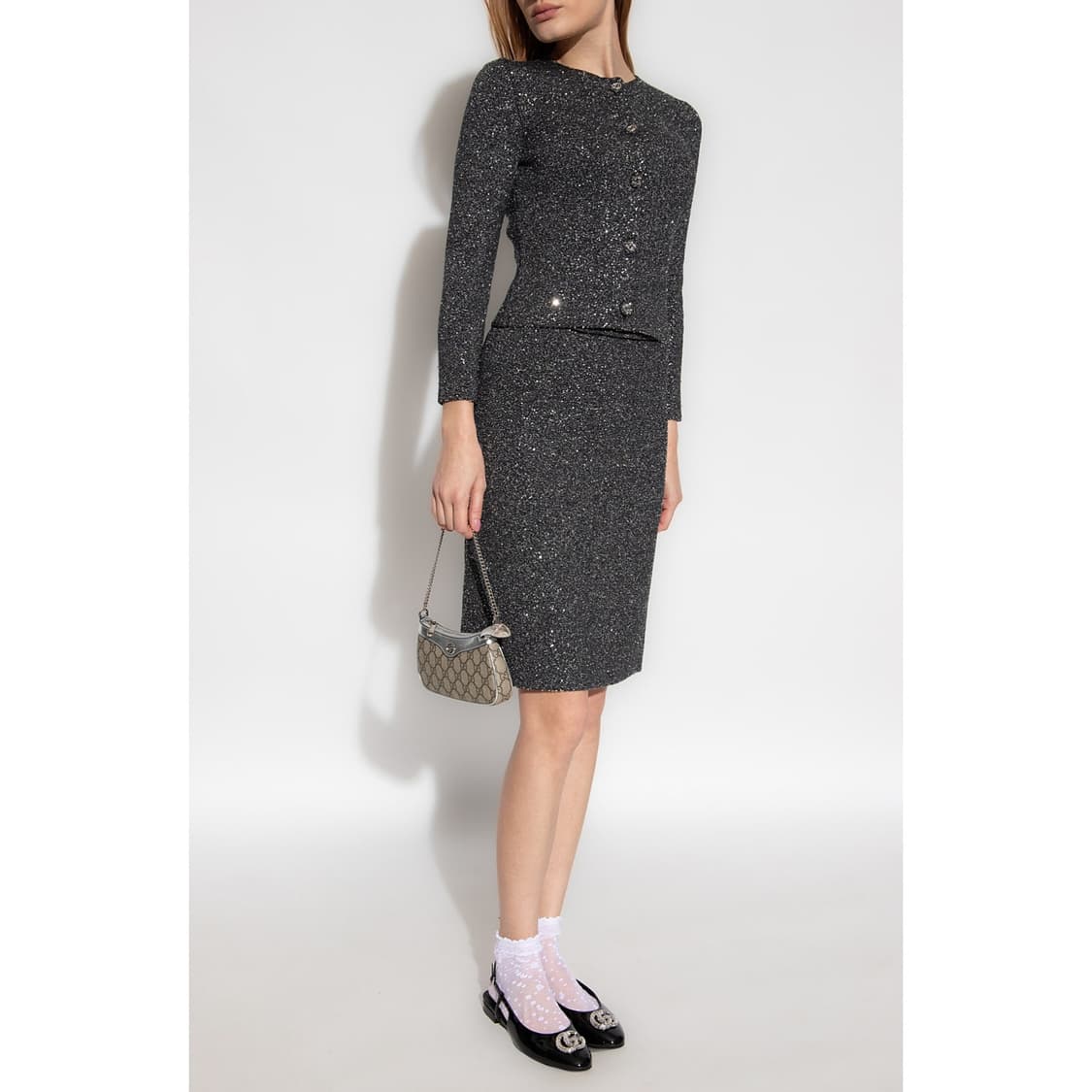 구찌 24 시퀸 니트 가디건 상품이미지3