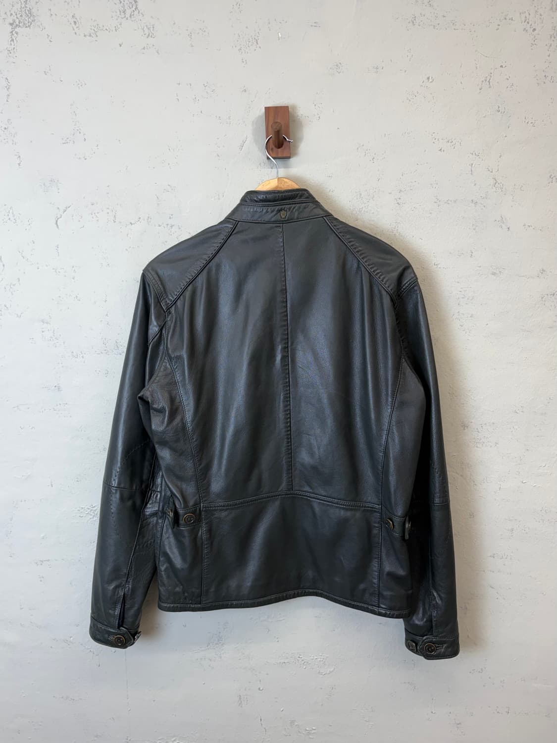 마시모두띠 양가죽 자켓 다크 그린 상품이미지2