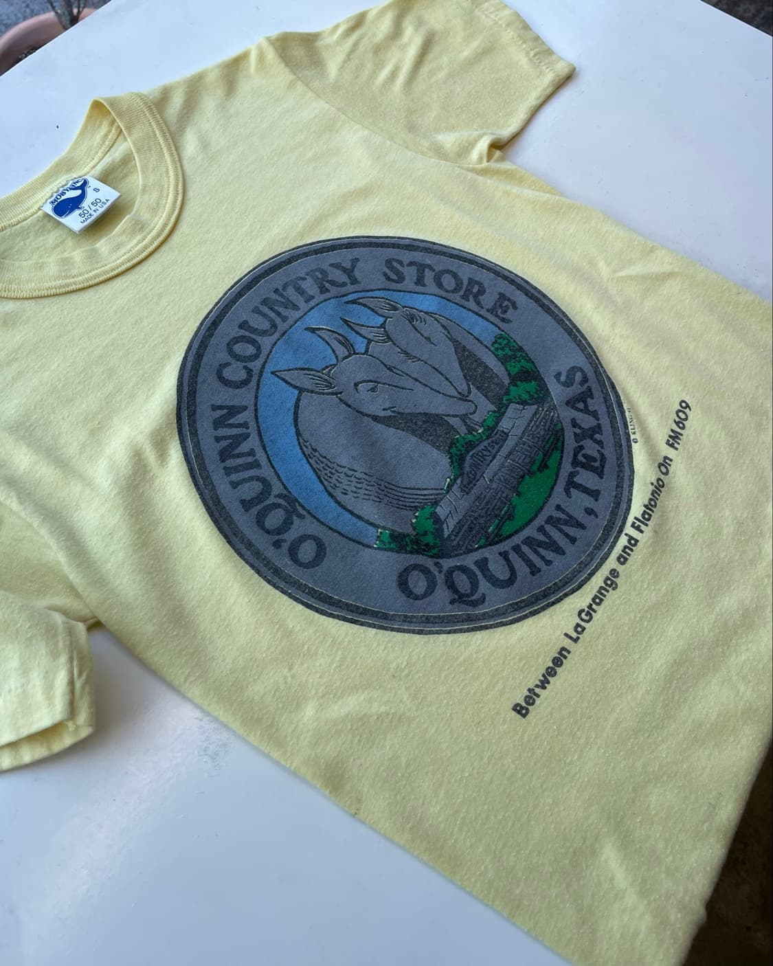 80s USA “Armadillo” store Promo T-shirt  상품이미지8
