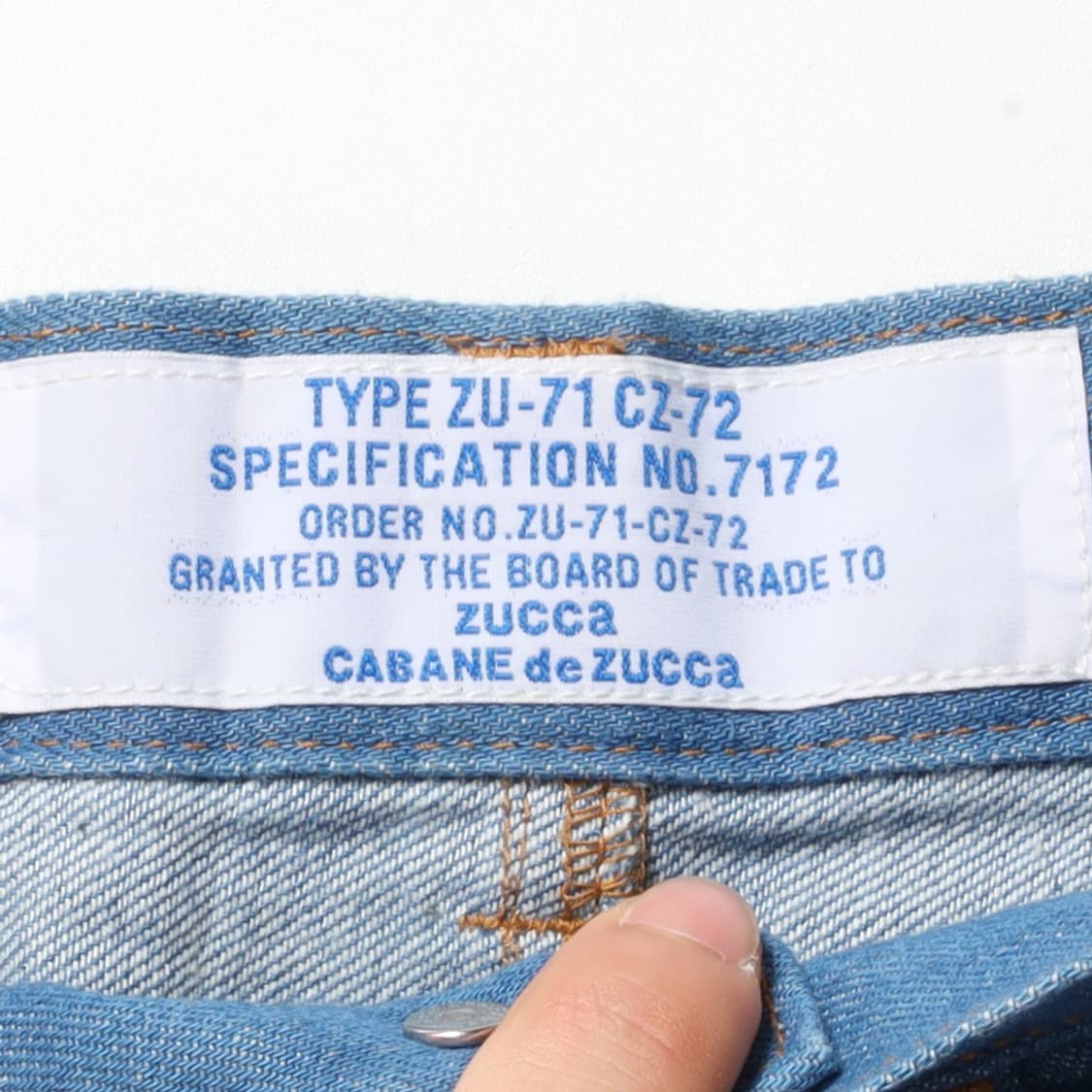 주카 Zucca Denim Pants

 상품이미지8
