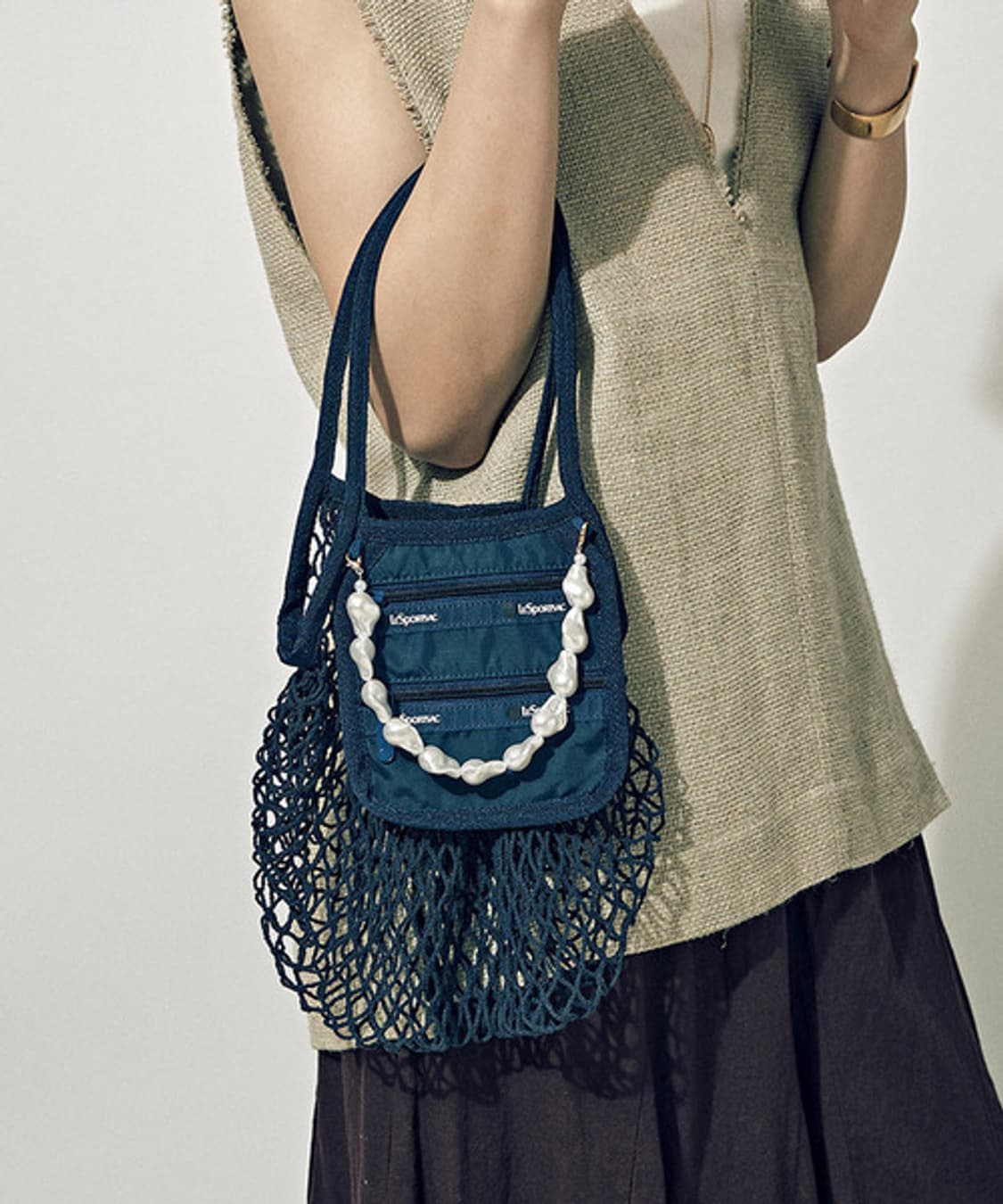 레스포색(LeSportsac) SM Net Pearl Bag 상품이미지4