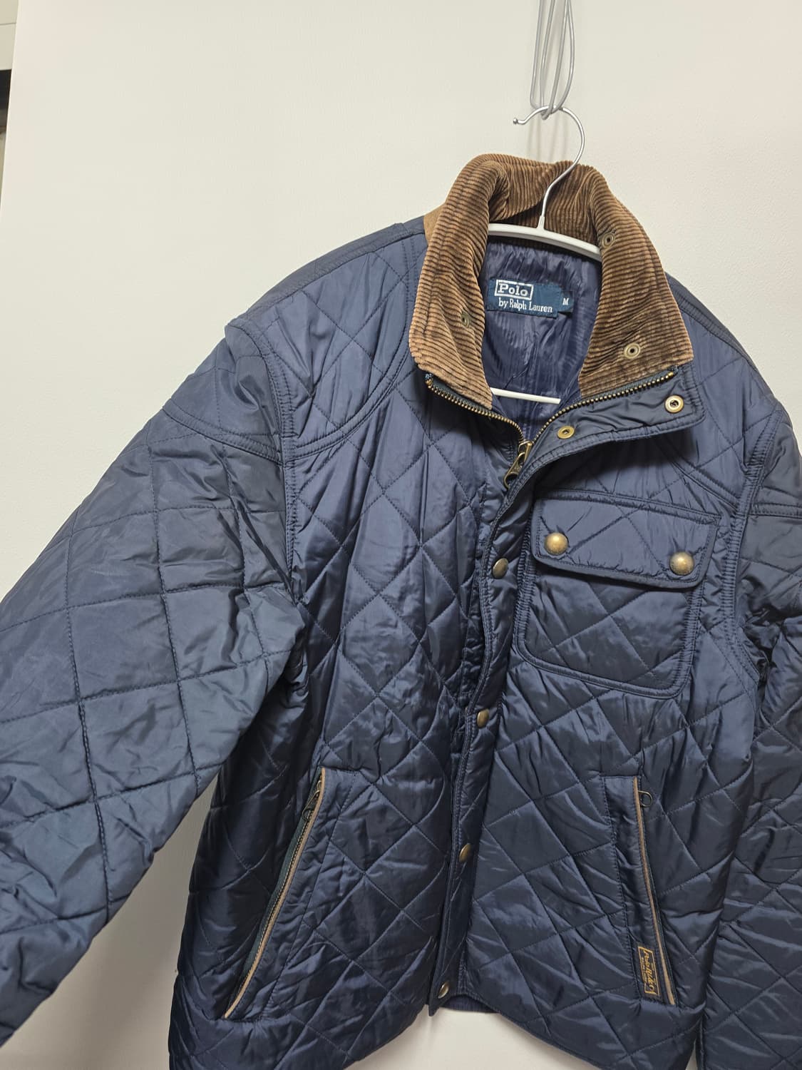 폴로랄프로렌  네이비 퀼팅자켓 상품이미지4