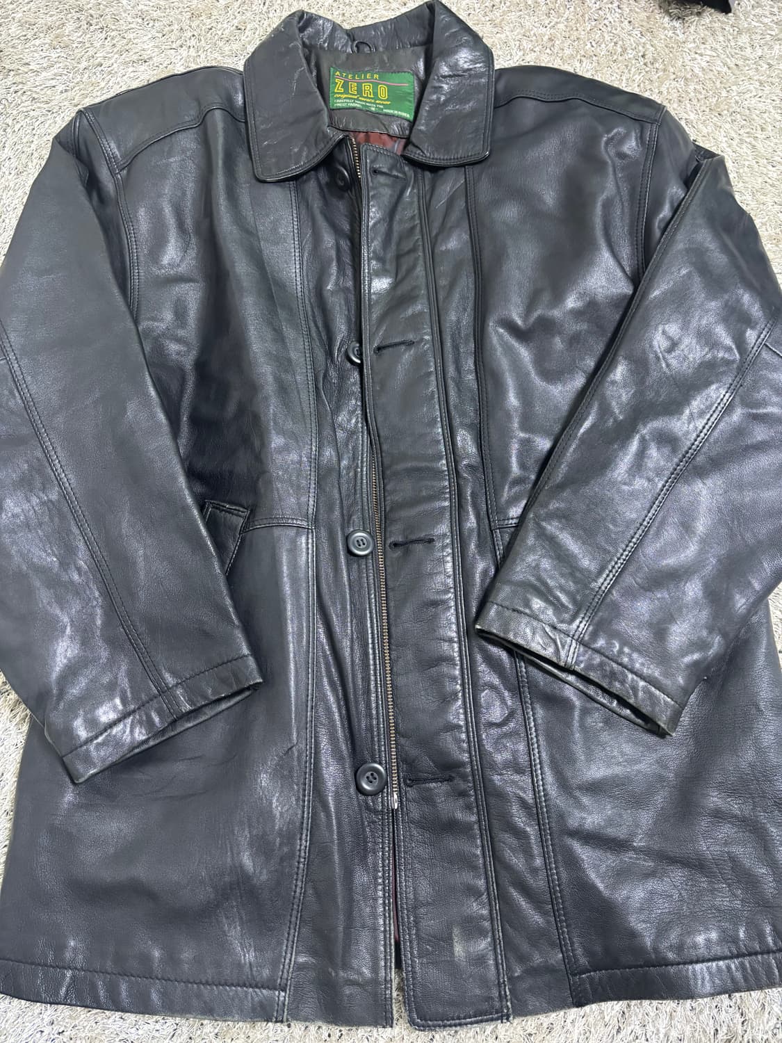 일본판 양가죽 자켓 사이즈 105 상품이미지1