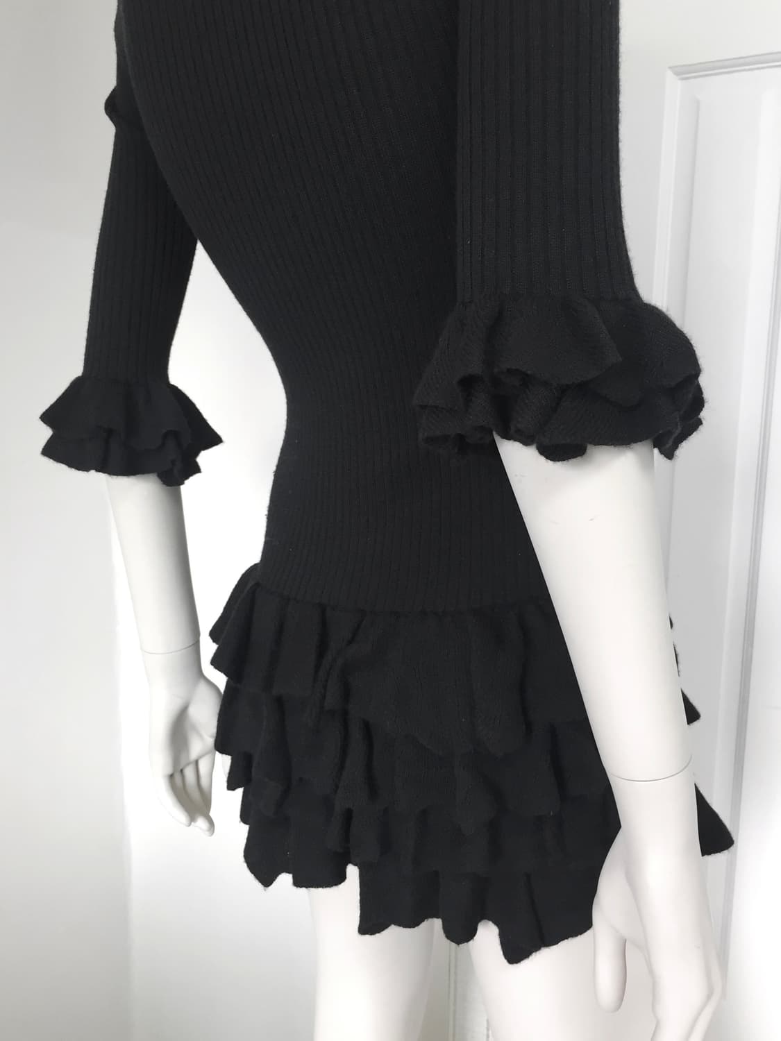 Japanese Ruffled Knit Dress 상품이미지6