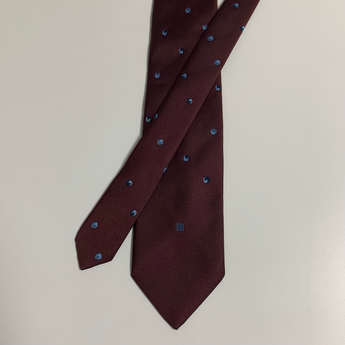 지방시(GIVENCHY) 혼방 도트디자인 명품넥타이 A+등급 7.7cm 상품이미지3