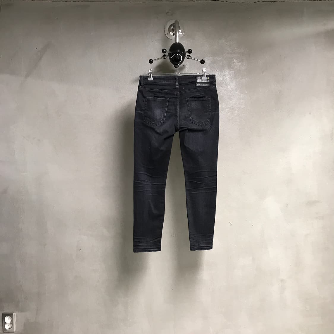 R13 알써틴 흑청 데님 팬츠 26(W) 상품이미지6