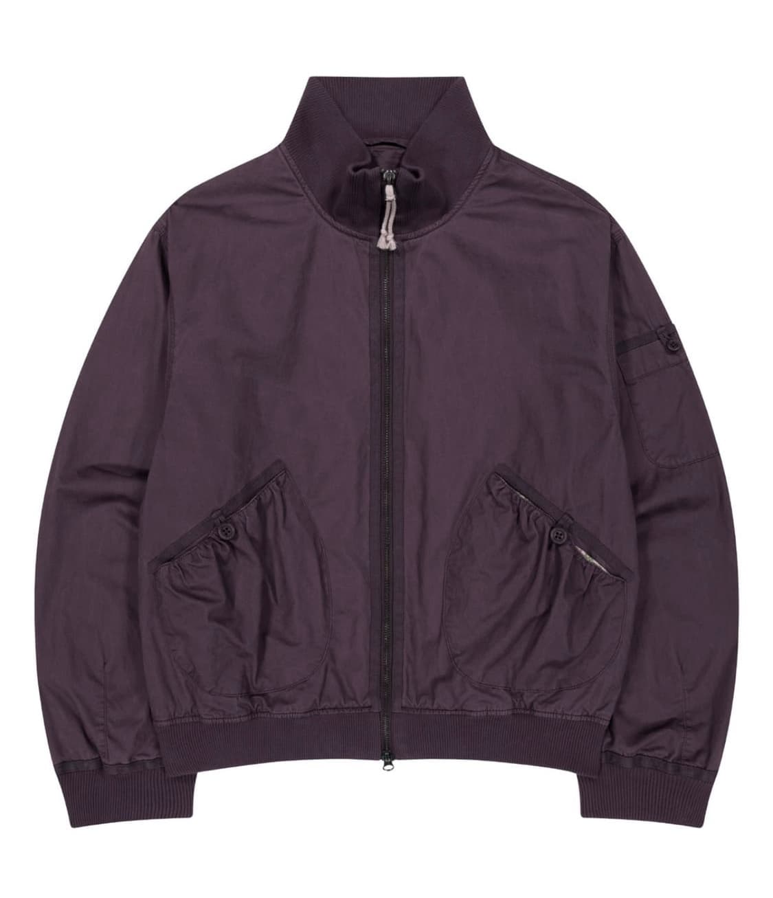 코이세이오 더스티 코튼 봄버 자켓 퍼플 2사이즈 상품이미지1