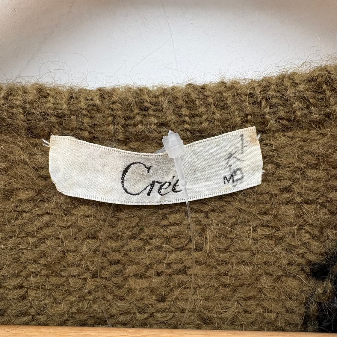 핸드메이드 깃털무늬 가디건 여L 상품이미지4