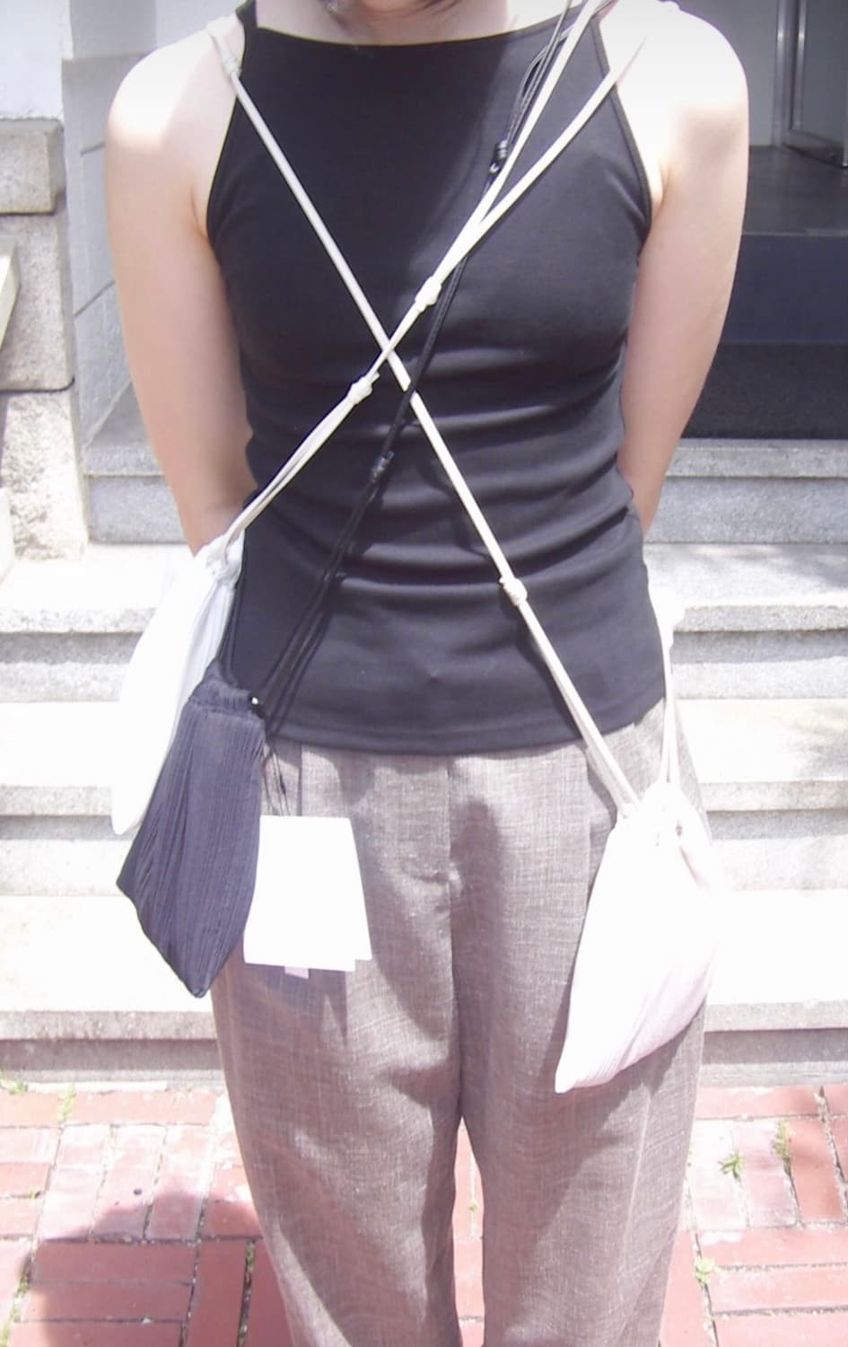 lfm accord crease cross bag white 상품이미지2