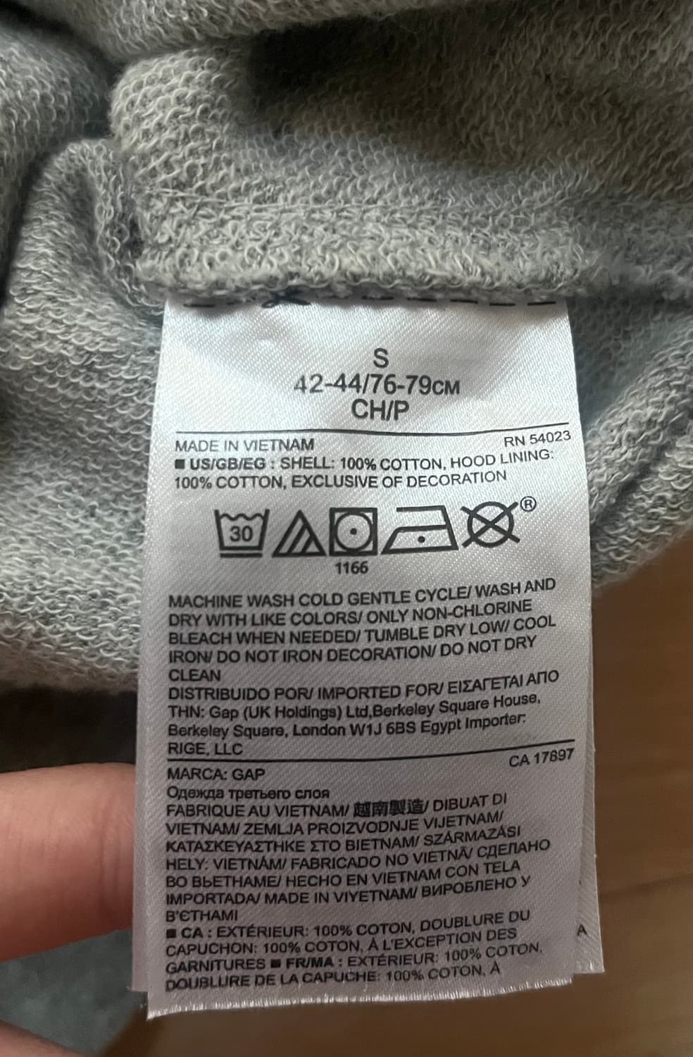Gap 후드티 상품이미지3