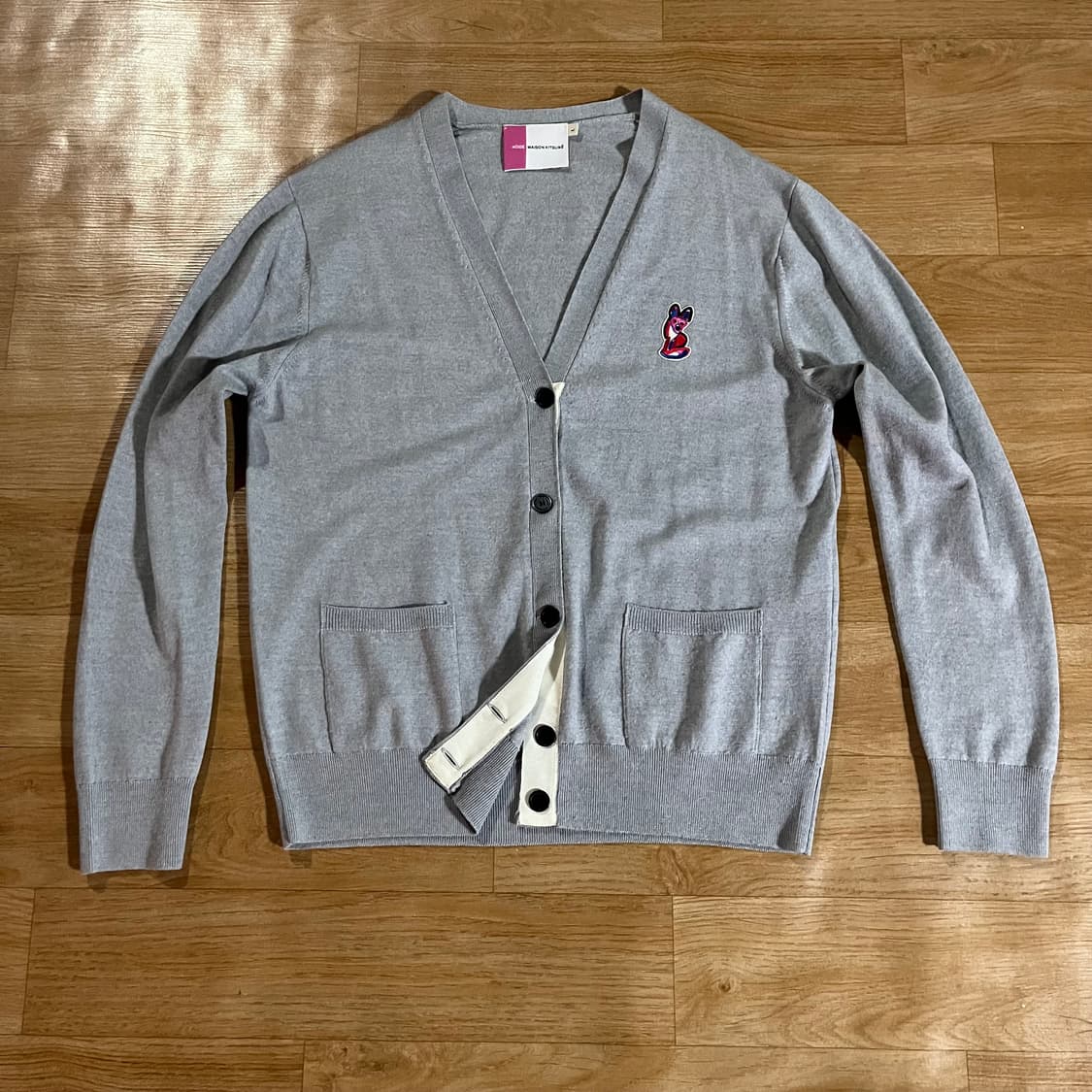 [105] 메종키츠네 아씨드 폭스 가디건 상품이미지3