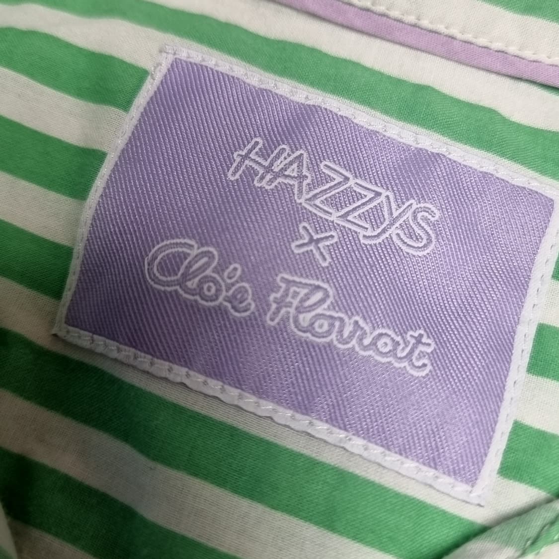 헤지스(HAZZYS) 클로에 플로라(Cloe Flovrat)협업 셔츠(s 상품이미지5