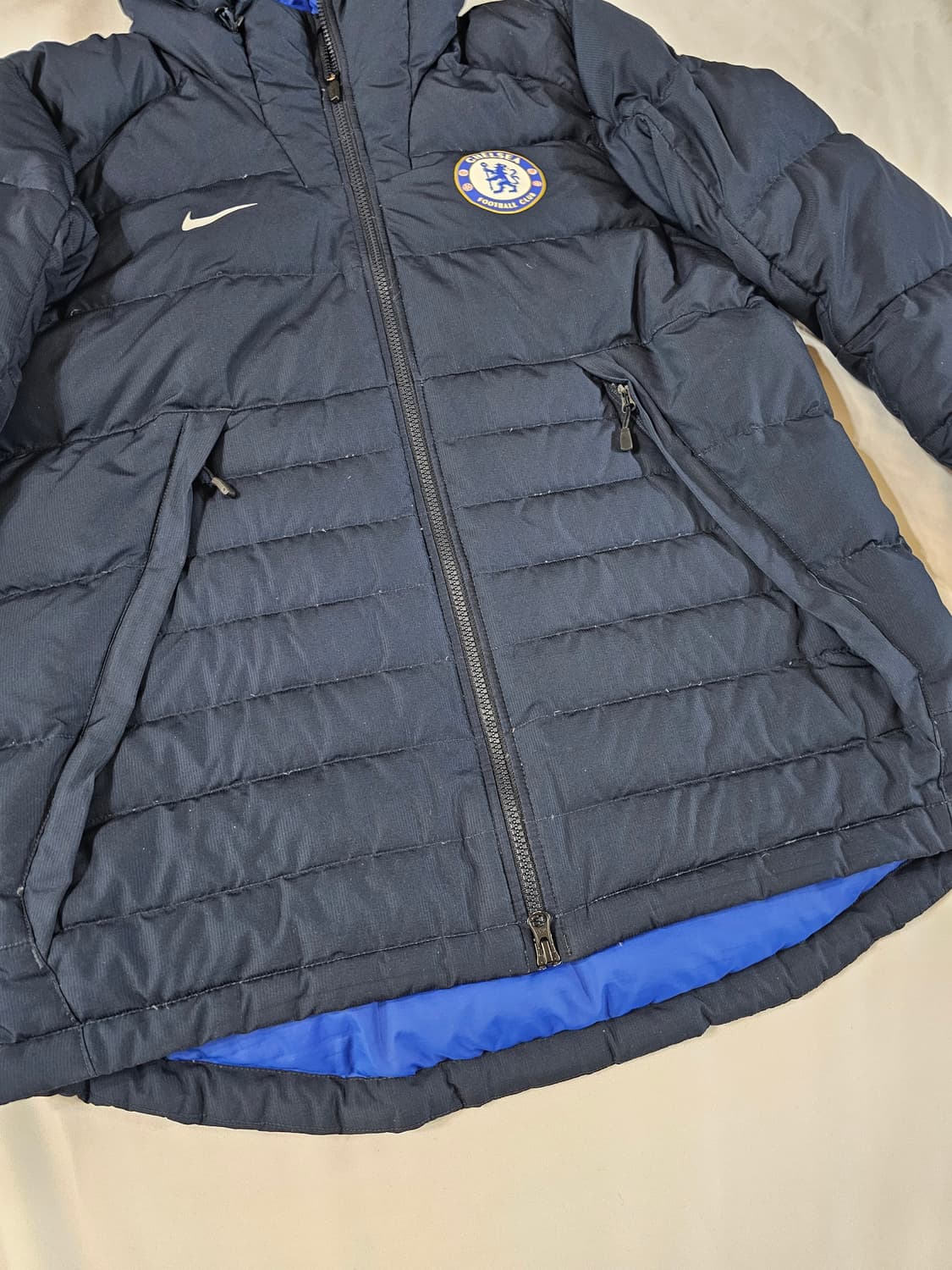 [105] 나이키 첼시 FC 다운 필 후드 재킷 패딩 후드 자켓 점퍼 상품이미지5