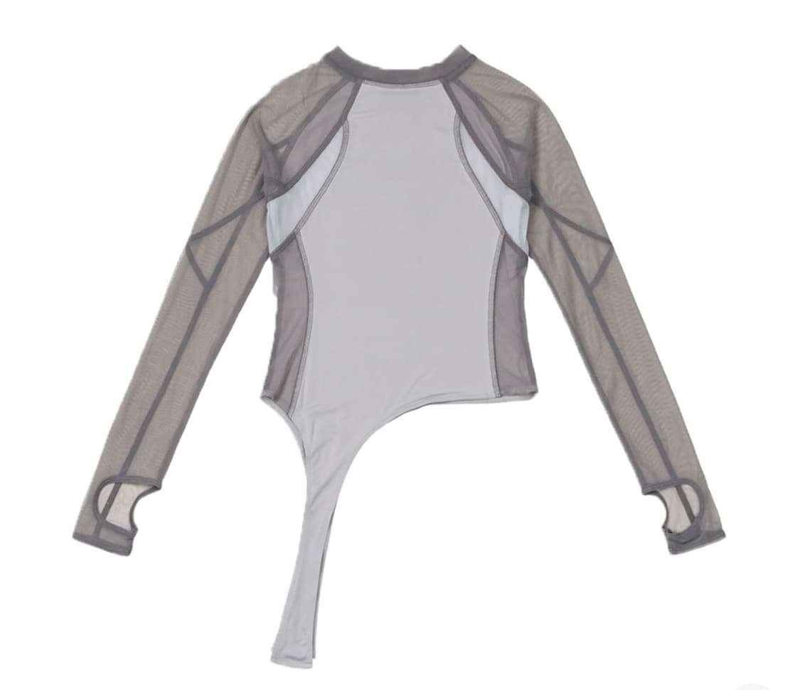 본네 우먼 매쉬 탑 그레이 1 상품이미지1