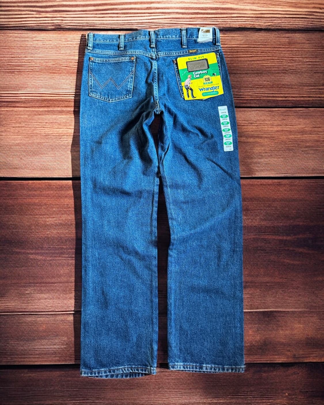 Wrangler의 936 Cowboy Cut Slim Fit 진은 아메리 상품이미지3