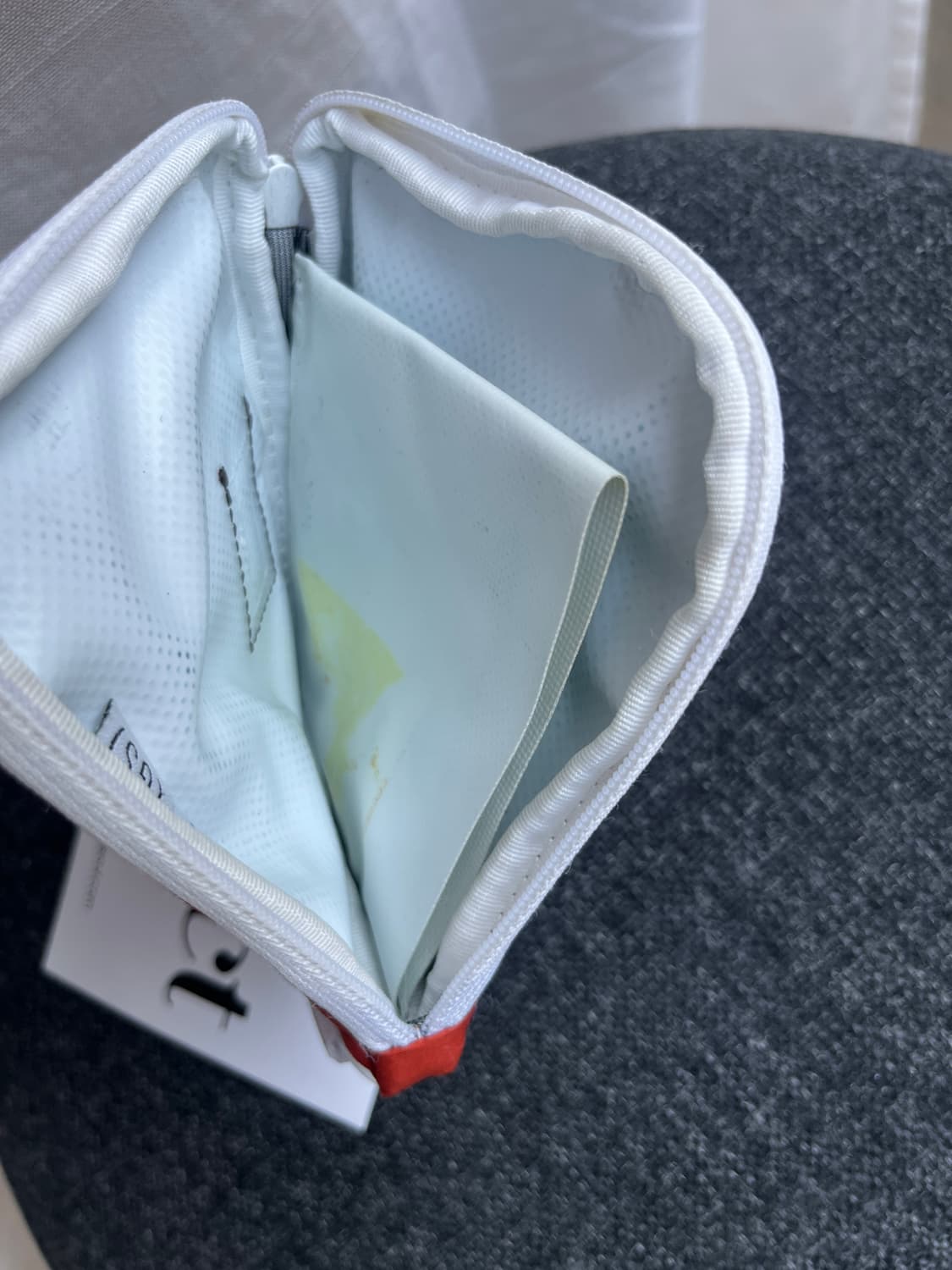 Porter 포터 화이트 트림 지갑 오렌지 상품이미지7