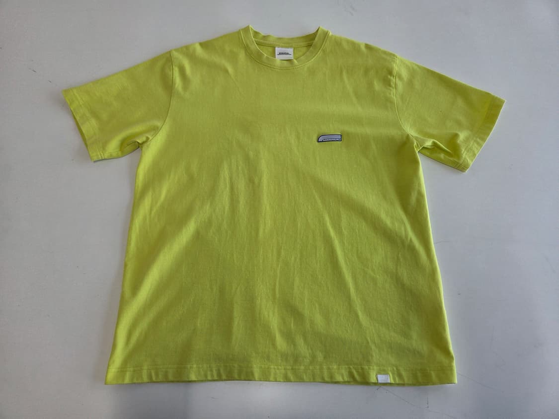 노매뉴얼 반팔티 네온 그린 L 상품이미지1