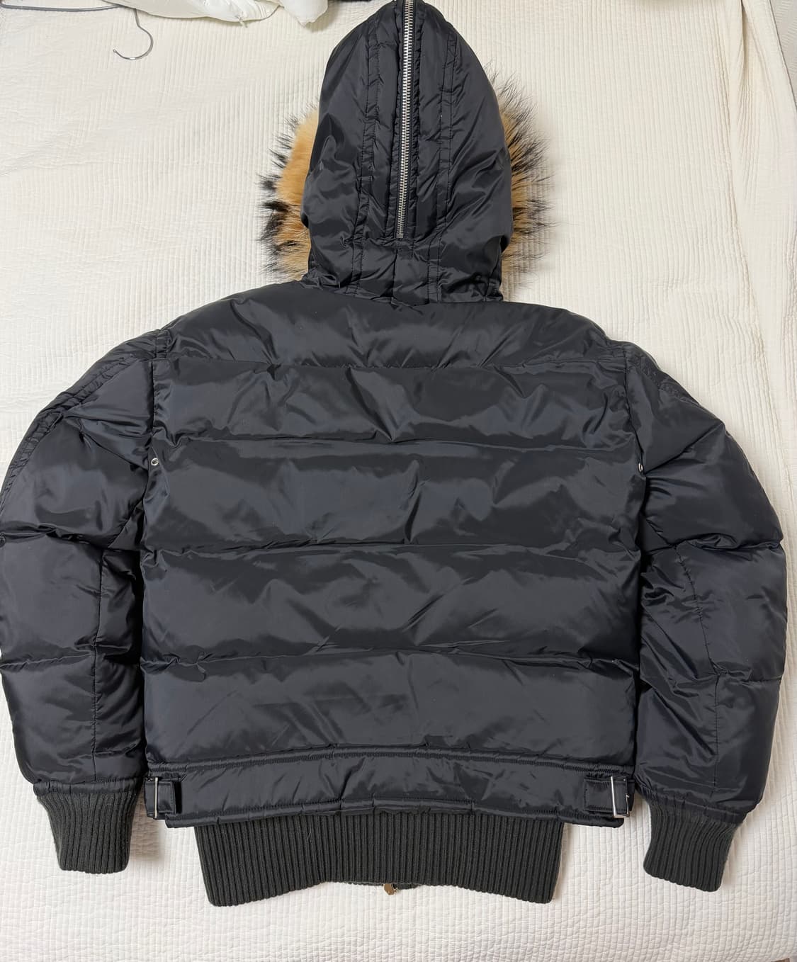 DSQUARED2 디스퀘어드2 라쿤퍼 패딩 블랙 상품이미지2