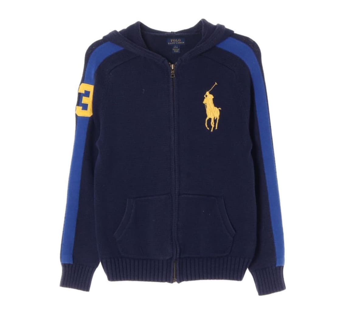 (유일매물) 폴로 랄프로렌 니트 후드집업 상품이미지1