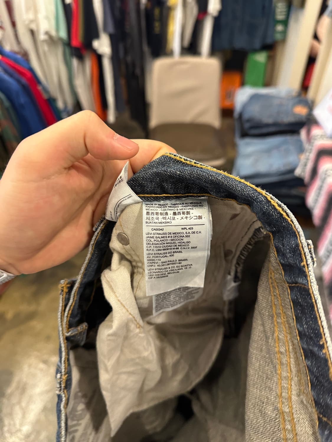 Levis 리바이스 505 W33 L32 상품이미지3