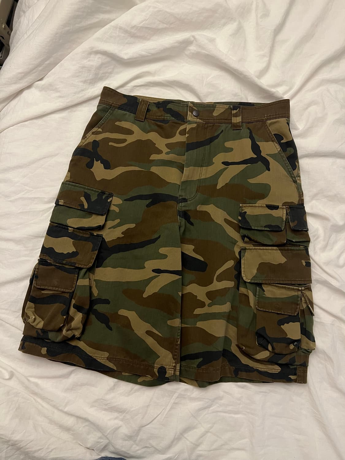 CAMERAMAN SHORTS - CAMO 카메라맨 쇼츠 반바지 M 상품이미지1