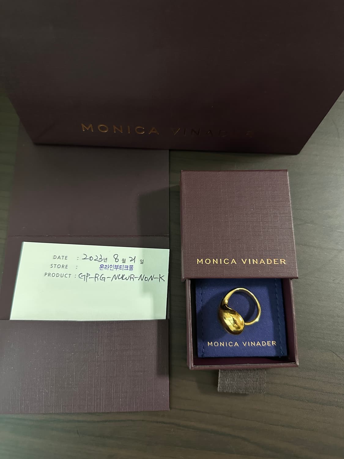 모니카비나더 Nura반지 상품이미지3