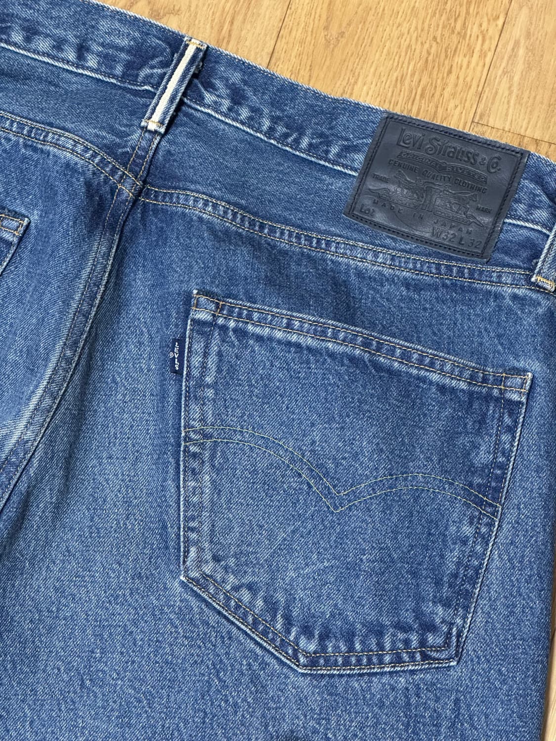 [32x32] 리바이스 블루탭 앵커 릴렉스드 진 상품이미지8