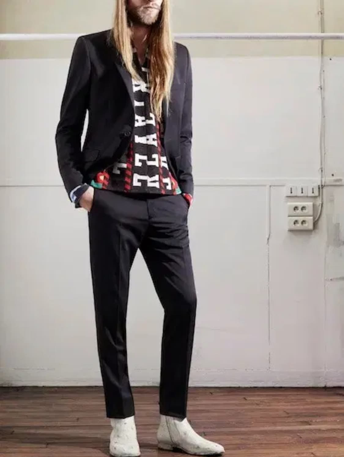 마르지엘라 H&m 자켓 네이비 eu48 상품이미지3