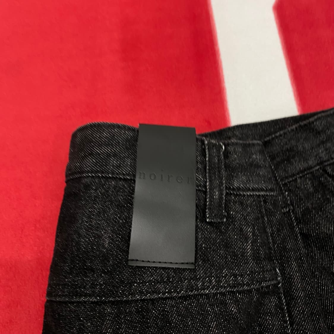 노이어 와이드 데님팬츠 L 상품이미지4