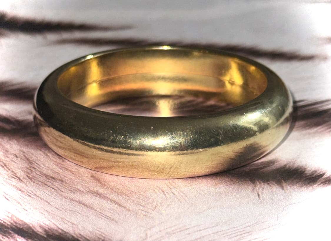 일본 헤이세이 시부야 갸루 골드 금속 뱅글 팔찌 상품이미지2