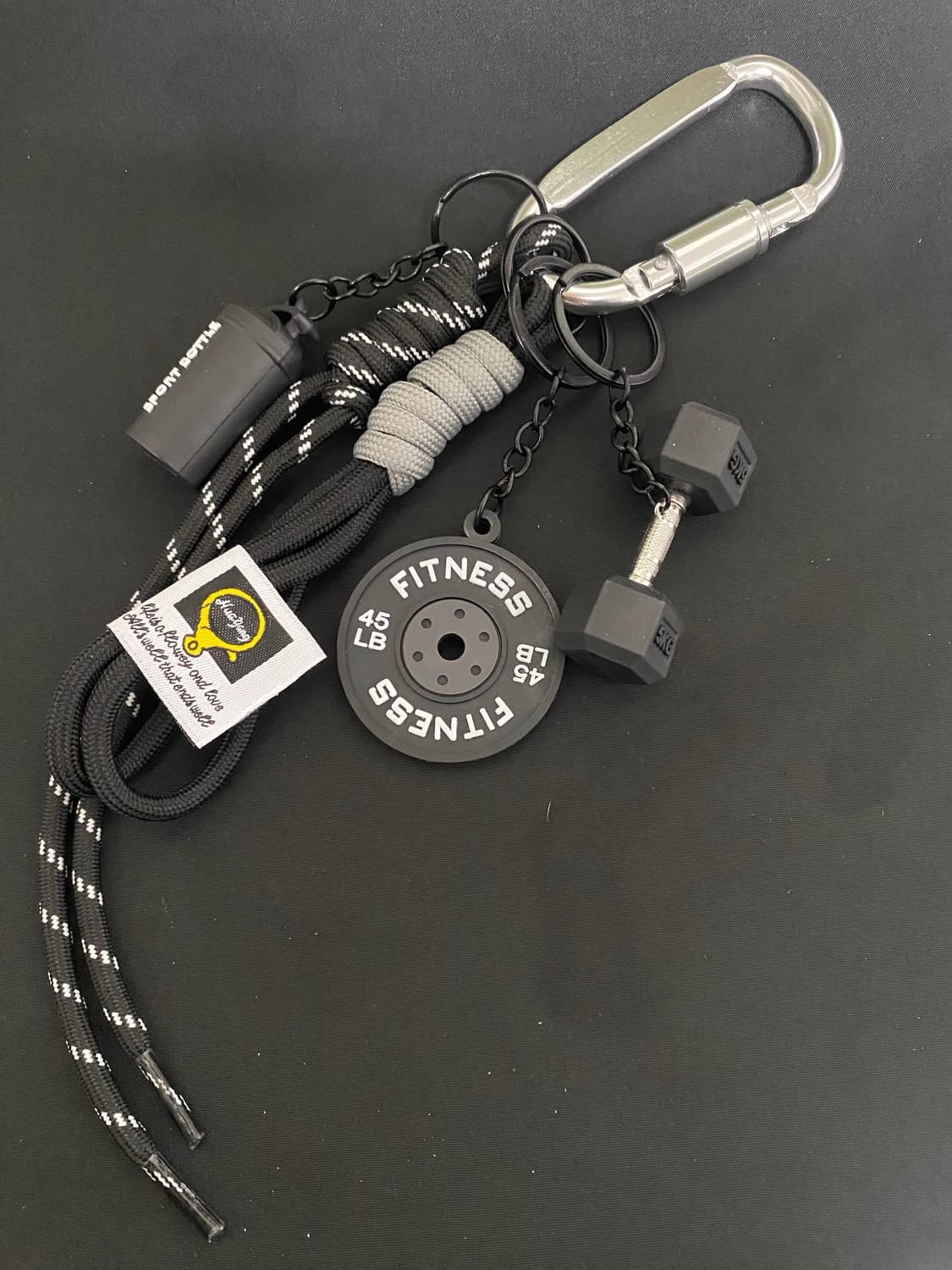 미니 피트니스 백참 키링 상품이미지1