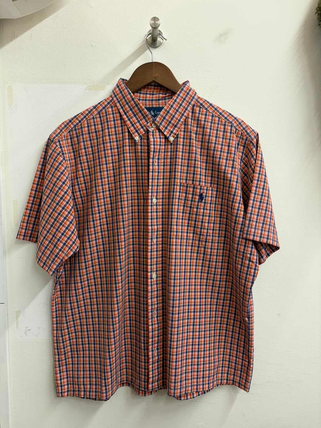 N288. 폴로 반팔 체크셔츠 상품이미지1