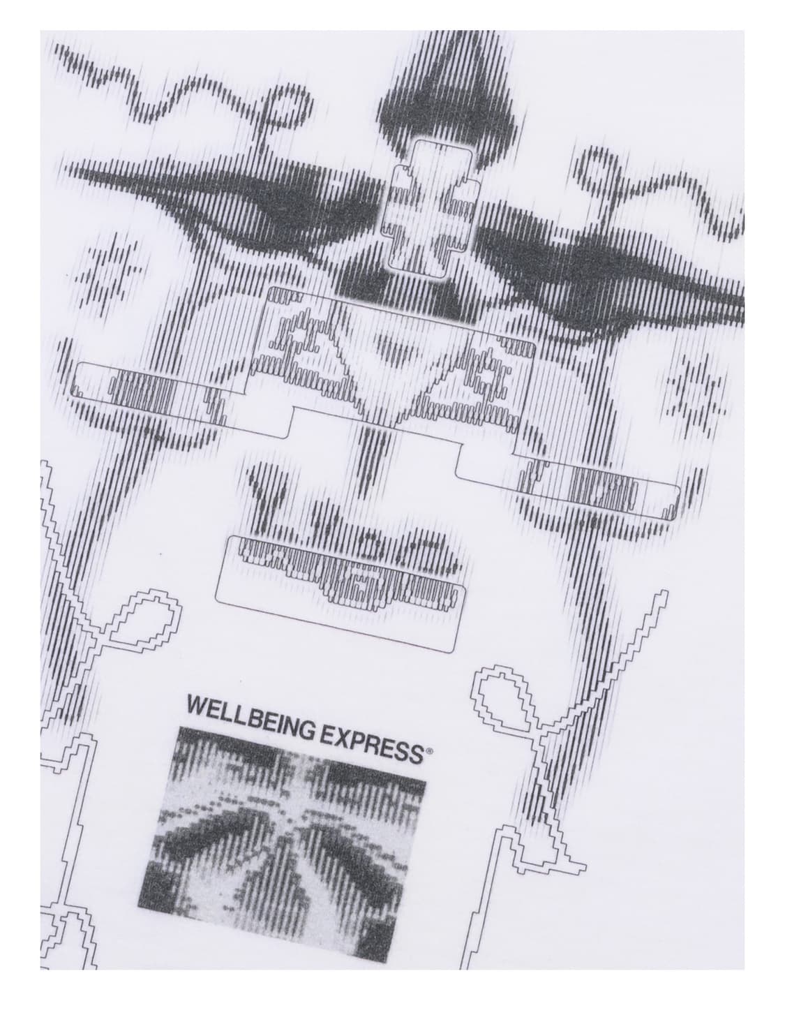 WELLBEING EXPRESS 반팔 티셔츠 상품이미지2